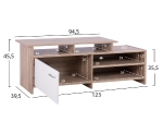 ΕΠΙΠΛΟ TV SCOTT HM8766.01 123x39,5x35,5-45,5Y εκ. SONAMA ΛΕΥΚΟ