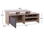 ΕΠΙΠΛΟ TV SCOTT HM8766.02 123x39,5x35,5-45,5Y εκ. SONAMA ΓΚΡΙ