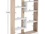 ΒΙΒΛΙΟΘΗΚΗ MARCELINE HM8772.01 100Χ21Χ124,5 ΛΕΥΚΟ