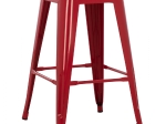 ΣΚΑΜΠΟ ΜΕΣΑΙΟΥ ΥΨΟΥΣ ΜΕΤΑΛΛΙΚΟ HM8573.04 MELITA ΣΕ KOKKINO 43x43x67Yεκ.
