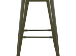 ΣΚΑΜΠΟ ΜΕΣΑΙΟΥ ΥΨΟΥΣ ΜΕΤΑΛΛΙΚΟ HM8573.03 MELITA ΣΕ DARK OLIVE GREEN 43x43x67Yεκ.