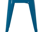 ΣΚΑΜΠΩ ΜΕΤΑΛΛΙΚΟ HM0096.08 MELITA ΣΕ ΜΠΛΕ 39x39x46 εκ.