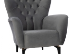 ΠΟΛΥΘΡΟΝΑ ΜΠΕΡΖΕΡΑ Τ. CHESTERFIELD ΒΕΛΟΥΔΟ ΓΚΡΙ HM9217.20 87x88x100 εκ.