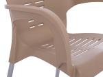 ΠΟΛΥΘΡΟΝΑ ΠΟΛΥΠΡΟΠΥΛΕΝΙΟΥ RECYCLED HM5592.12 ΜΠΕΖ ΧΡΩΜΑ 59,5x59x81 εκ.