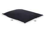 ΠΟΥΦ ANSHU HM5808.02 ΓΚΡΙ ΜΕ UV PROTECTION 140x180 εκ.