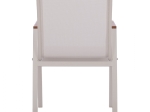 ΠΟΛΥΘΡΟΝΑ ΑΛΟΥΜΙΝΙΟΥ SHYLA HM5697.13 ΛΕΥΚΗ ΜΕ TEXTILENE & POLYWOOD 53x67x87 εκ.