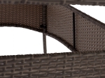 ΤΡΑΠΕΖΙ ΜΕΤΑΛΛΙΚΟ MINSK RATTAN ΓΚΡΙ HM5507.01 150x90x75Υ εκ.