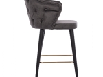 ΣΚΑΜΠΟ BAR ΕΠΑΓΓΕΛΜΑΤΙΚΟ ALONZO HM9281.11 Τ.NUBUCK ΓΚΡΙ ΞΥΛΙΝΟ 50x62x108,5Υεκ.