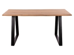 ΤΡΑΠΕΖΙ ΤΡΑΠΕΖΑΡΙΑΣ SOFIA SLIM HM8500.11 ΜΑΣΙΦ ΞΥΛΟ ΑΚΑΚΙΑΣ 160x90x76Υ εκ.
