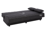 ΚΑΝΑΠΕΣ ΚΡΕΒΑΤΙ ΤΡΙΘΕΣΙΟΣ ΓΚΡΙ HM3239.03 180x72x77 εκ.