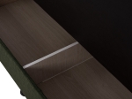 ΚΑΝΑΠΕΣ ΚΡΕΒΑΤΙ ANDRI ΤΡΙΘΕΣΙΟΣ DARK OLIVE HM3239.05 180x72x77 εκ.