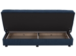 ΚΑΝΑΠΕΣ ΚΡΕΒΑΤΙ ANDRI ΤΡΙΘΕΣΙΟΣ ΜΠΛΕ HM3239.07 180x72x77Y εκ.