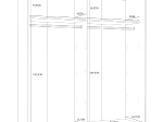 ΝΤΟΥΛΑΠΑ ΣΥΡΟΜΕΝΗ 2ΦΥΛΛΗ MEGAN HM2366.05 ΛΕΥΚΟ ΚΑΡΥΔΙ 170,3x61,2x190,5Υ εκ.
