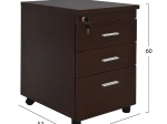 ΣΕΤ ΓΡΑΦΕΙΟΥ 3ΤΜΧ ΣΕ ΧΡΩΜΑ WENGE HM10204.02L