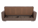 ΚΑΝΑΠΕΣ ΚΡΕΒΑΤΙ POLYA ΤΡΙΘΕΣΙΟΣ ΚΑΦΕ HM3240.02 215x80x77 εκ.