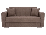 ΚΑΝΑΠΕΣ ΚΡΕΒΑΤΙ POLYA ΔΙΘΕΣΙΟΣ ΚΑΦΕ HM3241.02 150x84x88 εκ.