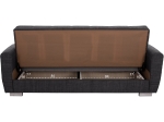 ΚΑΝΑΠΕΣ ΚΡΕΒΑΤΙ POLYA ΤΡΙΘΕΣΙΟΣ HM3240.03 ΓΚΡΙ 215x80x77Υ εκ.