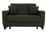 ΚΑΝΑΠΕΣ ΚΡΕΒΑΤΙ HEMA ΔΙΘΕΣΙΟΣ ΨΗΛΗ ΠΛΑΤΗ DARK OLIVE HM3243.05 160x84x88 εκ.