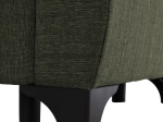 ΚΑΝΑΠΕΣ ΚΡΕΒΑΤΙ HEMA ΔΙΘΕΣΙΟΣ ΨΗΛΗ ΠΛΑΤΗ DARK OLIVE HM3243.05 160x84x88 εκ.