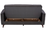 ΚΑΝΑΠΕΣ ΚΡΕΒΑΤΙ PORTMAN ΔΙΘΕΣΙΟΣ ΓΚΡΙ ΜΠΛΕ HM3248.01 158x86x90Υ εκ.