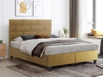ΚΡΕΒΑΤΙ SOLEDAD R12-20 ΓΙΑ ΣΤΡΩΜΑ 150x200 εκ. ΧΡΥΣΟ-ΜΑΥΡΟ HM644.28