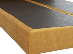 ΚΡΕΒΑΤΙ SOLEDAD R12-20 ΓΙΑ ΣΤΡΩΜΑ 150x200 εκ. ΧΡΥΣΟ-ΜΑΥΡΟ HM644.28