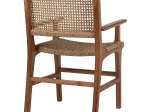 ΠΟΛΥΘΡΟΝΑ ΜΑΣΙΦ ΞΥΛΟ ΤEAK ΦΥΣΙΚΟ RATTAN ΣΧΟΙΝΙ 54Χ58Χ88Υεκ.HM9385.01