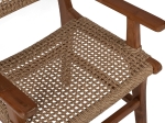 ΠΟΛΥΘΡΟΝΑ ΜΑΣΙΦ ΞΥΛΟ ΤEAK ΦΥΣΙΚΟ RATTAN ΣΧΟΙΝΙ 54Χ58Χ88Υεκ.HM9385.01