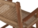 ΠΟΛΥΘΡΟΝΑ ΜΑΣΙΦ ΞΥΛΟ ΤEAK ΦΥΣΙΚΟ RATTAN ΣΧΟΙΝΙ 54Χ58Χ88Υεκ.HM9385.01