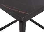 ΖΙΓΚΟΝ GRELAY 2 ΤΕΜ MDF ΟΨΗ ΜΑΡΜΑΡΟΥ & ΜΕΤΑΛΛΟ HM8762.13 45Χ45Χ50εκ. & 37Χ37Χ43 εκ.