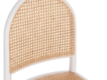 ΚΑΡΕΚΛΑ ΑΠΟ ΟΞΙΑ ΣΕ ΛΕΥΚΟ-RATTAN ΜΠΕΖ HM9407.03 43x50x87Yεκ.