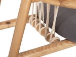 ΠΟΛΥΘΡΟΝΑ CRAFT HM9413.01 ΑΠΟ ΦΡΑΞΙΝΟ ΚΑΙ ΣΧΟΙΝΙ ΦΥΣΙΚΟ 81x76x81Y εκ.