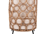 ΠΟΛΥΘΡΟΝΑ RINGER HM9341 ΑΠΟ RATTAN-ΜΕΤΑΛΛΟ ΦΥΣΙΚΟ ΧΡΩΜΑ 65x69x86Y εκ.