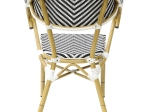 ΠΟΛΥΘΡΟΝΑ BAMBOO LOOK HM5861.01 ΜΑΥΡΟ-ΛΕΥΚΟ 57x55x82 εκ.