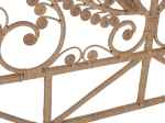 ΚΕΦΑΛΑΡΙ ΚΡΕΒΑΤΙΟΥ ΑΠΟ RATTAN ΓΙΑ ΕΠΑΓΓΕΛΜΑΤΙΚΗ ΧΡΗΣΗ HM9358 178x150εκ.