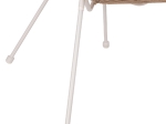 ΠΟΛΥΘΡΟΝΑ ACAPULCO Τ. ΦΩΛΙΑ ΜΕΤΑΛΛΟ ΛΕΥΚΟ ΜΕ TWISTED WICKER HM5871.02 70x73x79 εκ.