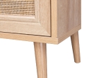 ΕΠΙΠΛΟ TV ΜΕΛΑΜΙΝΗΣ COLM ΜΕ ΠΟΡΤΕΣ RATTAN HM9223.11 ΣΕ ΧΡΩΜΑ ΦΥΣΙΚΟ 120x39x56,5Υεκ.