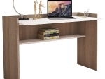 ΓΡΑΦΕΙΟ ΜΕΛΑΜΙΝΗΣ SONAMA ΛΕΥΚΟ 118x58x80Υεκ.HM9227.12