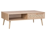 ΤΡΑΠΕΖΙ ΣΑΛΟΝΙΟΥ ΜΕΛΑΜΙΝΗΣ COLM RATTAN HM9224.11 ΣΕ ΦΥΣΙΚΟ ΧΡΩΜΑ 110x59x39,5Yεκ.