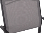 ΠΟΛΥΘΡΟΝΑ ΜΕΤΑΛΛΙΚΗ NEDAN ΓΚΡΙ ΜΕ TEXTLINE ΓΚΡΙ HM5876.02 54X54X86Υεκ.
