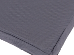 ΜΑΞΙΛΑΡΙ ΞΑΠΛΩΣΤΡΑΣ TEXTILENE 600gr/m2 ΓΚΡΙ SIFNOS HM11234.30T 196(117+1+78)x58x6Υ εκ.