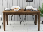 ΤΡΑΠΕΖΙ ΤΡΑΠΕΖΑΡΙΑΣ STANDARD HM9507.04 ΜΕΛΑΜΙΝΗ ΚΑΡΥΔΙ ME ΑΠΟΘHK.ΧΩΡΟ 145x88x75Yεκ.