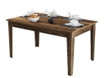 ΤΡΑΠΕΖΙ ΤΡΑΠΕΖΑΡΙΑΣ STANDARD HM9507.04 ΜΕΛΑΜΙΝΗ ΚΑΡΥΔΙ ME ΑΠΟΘHK.ΧΩΡΟ 145x88x75Yεκ.