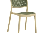 ΚΑΡΕΚΛΑ ΠΟΛΥΠΡΟΠΥΛΕΝΙΟΥ MEKO HM5934.04 ΜΠΕΖ ΜΕ OLIVE GREEN ΨΑΘΑ 41x49x102Υ εκ.