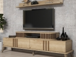 ΣΥΝΘΕΣΗ ΣΑΛΟΝΙΟΥ 2 ΤΜΧ ΦΥΣΙΚΟ OAK HM11848.01
