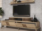 ΣΥΝΘΕΣΗ ΣΑΛΟΝΙΟΥ 2 ΤΜΧ ΦΥΣΙΚΟ OAK HM11848.01