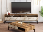 ΣΥΝΘΕΣΗ ΣΑΛΟΝΙΟΥ ΜΕΛΑΜΙΝΗΣ 2ΤΜΧ ΚΑΡΥΔΙ-WHITE MARBLE HM11855.02