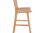 ΣΚΑΜΠΟ ΜΕΣΑΙΟΥ ΥΨΟΥΣ HM9332.01 RUBBERWOOD & ΣΧΟΙΝΙ- ΦΥΣΙΚΟ ΧΡΩΜΑ 45x46x95Υεκ.