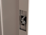 ΝΤΟΥΛΑΠΑ ΜΕΤΑΛΛΙΚΗ CLOD HM5961.11 2ΦΥΛΛΗ ΜΕ ΧΩΡΙΣΜΑ ΑΝΟΙΧΤΟ ΓΚΡΙ 90Χ40Χ180Yεκ.