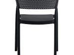 ΠΟΛΥΘΡΟΝΑ ΠΟΛΥΠΡΟΠΥΛΕΝΙΟΥ PERFOE HM5941.02 ΜΑΥΡΗ 53,5x50,5x73Υ εκ.